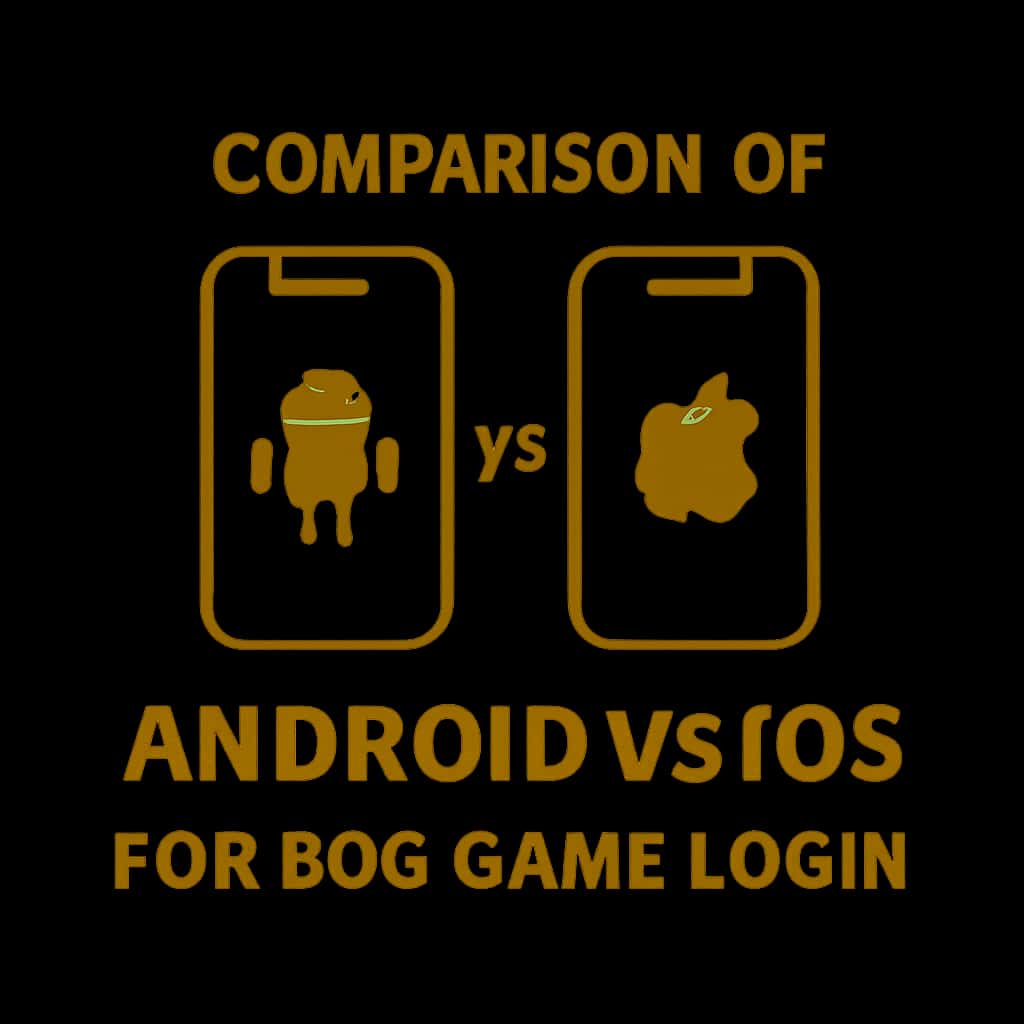 Icon representing BDG Game Login comparison.
