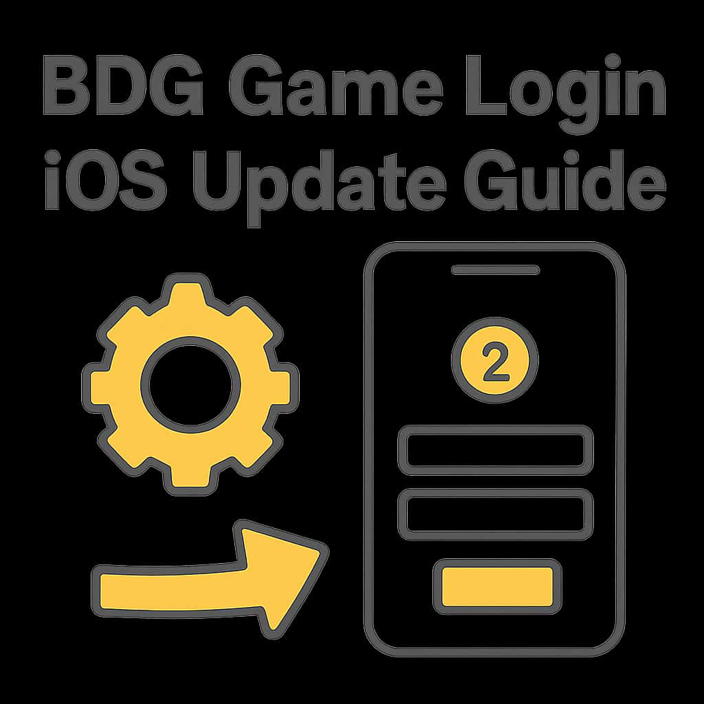 An educational illustration related to the BDG Game Login iOS Update.