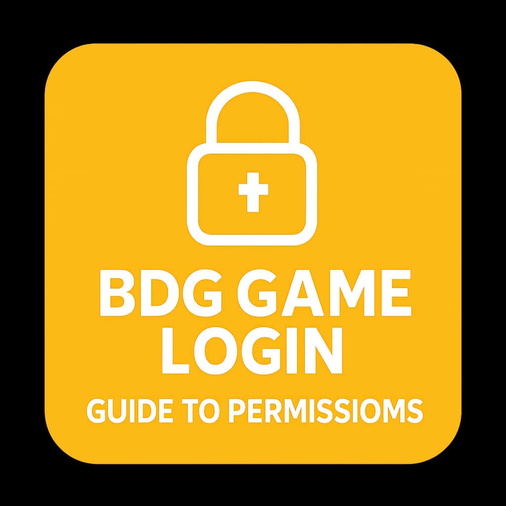 Icon representing BDG Game Login Permissions.