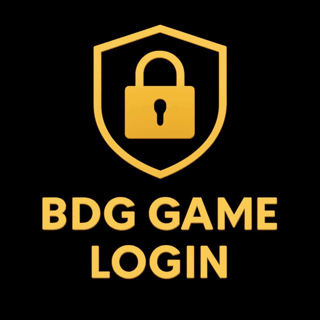 A badge representing BDG Game Login security.